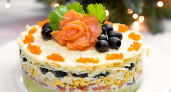 
Салат на праздничный стол &mdash; очень вкусные, сытные и необычные рецепты	