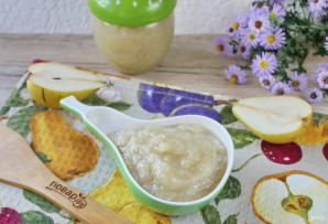 Пюре из груши в мультиварке на зиму