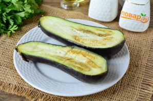 Баклажаны фаршированные сыром в духовке Баклажаны фаршированные сыром в духовке