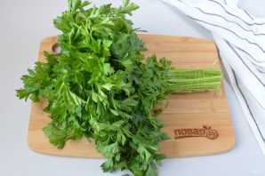 Петрушка на зиму