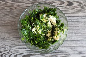 Хлеб с петрушкой