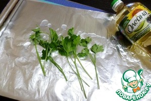 Камбала, запеченная с паприкой и петрушкой Камбала, запеченная с паприкой и петрушкой