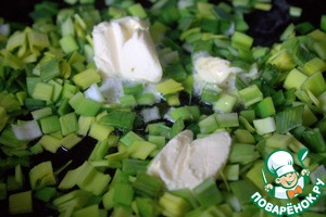 Лосось с овощами