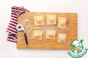 Равиоли с лососем