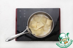 Равиоли с лососем