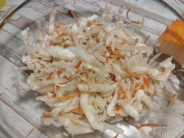 Рецепт: Ароматный суп-пюре - суп-пюре из квашеной капусты с кабачком