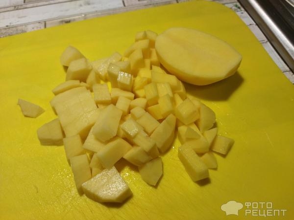 Рецепт: Ароматный суп-пюре - суп-пюре из квашеной капусты с кабачком