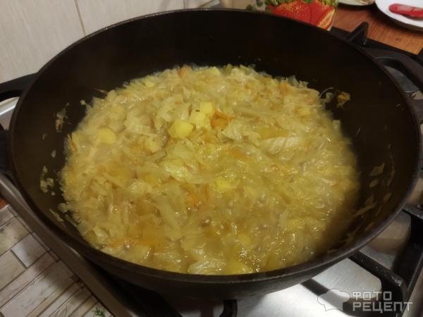 Рецепт: Ароматный суп-пюре - суп-пюре из квашеной капусты с кабачком