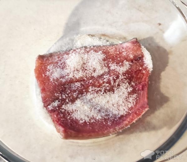 Рецепт: Домашняя соленая горбуша - Простой, но очень вкусный рецепт