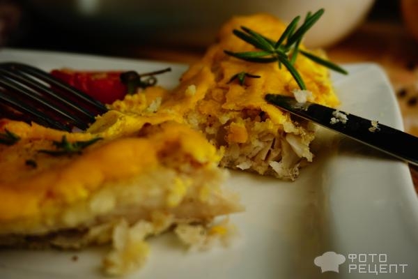 Рецепт: Хек под соусом сабайон - от Жени Клопотенко