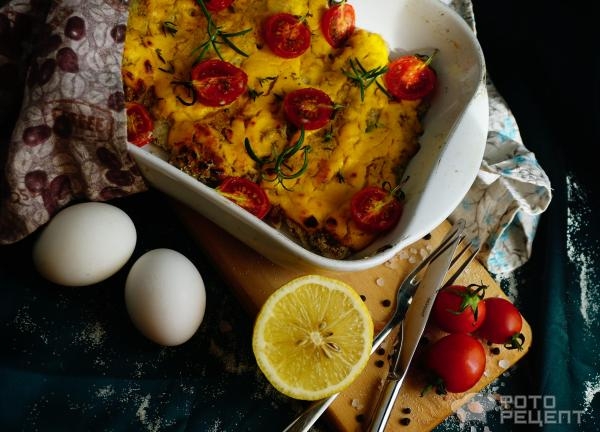 Рецепт: Хек под соусом сабайон - от Жени Клопотенко