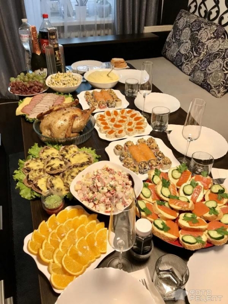 Рецепт: Лаваш с лососем - с сыром и красной икрой