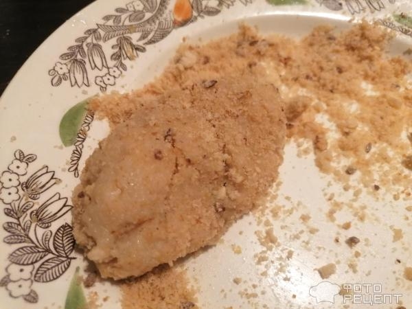 Рецепт: Рыбные котлеты "Нежные" - из язя и филе хека в духовке