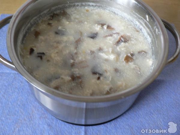 Рецепт: Суп из соленых грибов по-деревенски - для  любителей  простой еды