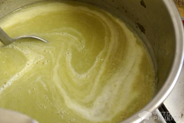 Рецепт: Суп-пюре из лука порея и картофеля - Вкусный французский супчик