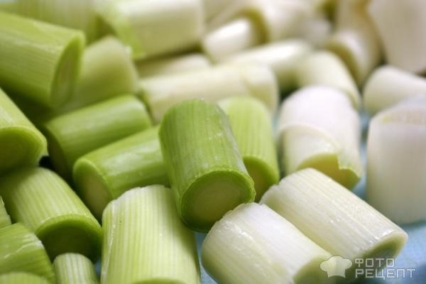 Рецепт: Суп-пюре из лука порея и картофеля - Вкусный французский супчик