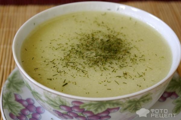 Рецепт: Суп-пюре из лука порея и картофеля - Вкусный французский супчик