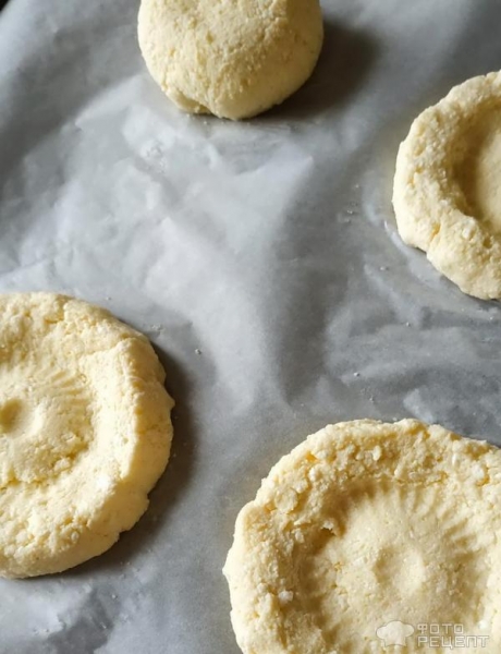 Рецепт: Сырники сладкие - без муки с яблоками