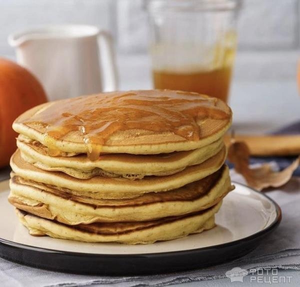 Рецепт: Тыквенные панкейки - тыкву в таком виде едят все Рецепт: Тыквенные панкейки - тыкву в таком виде едят все