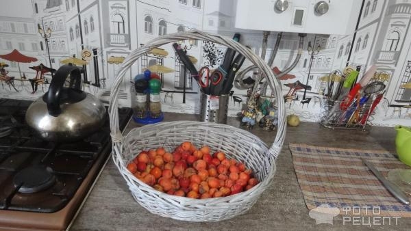 Рецепт: Варенье из райских яблок с лимоном - Варенье из детства.