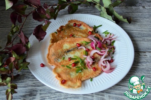 Салака жареная "Веер" Салака жареная "Веер"