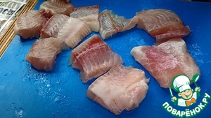 Шашлык из пангасиуса в духовке Шашлык из пангасиуса в духовке