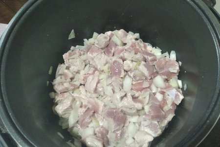 Свинина с грибами 