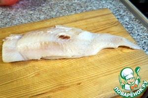 Треска в свекольных листьях Треска в свекольных листьях