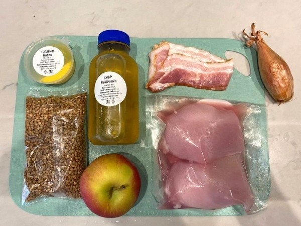 
Курица с гречкой в сковороде &mdash; рецепт приготовления в домашних условиях	