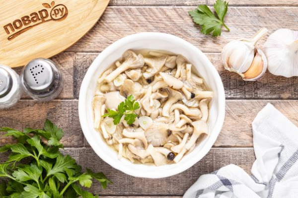 Маринованные вешенки быстрого приготовления Маринованные вешенки быстрого приготовления