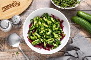 Холодник из свеклы на воде