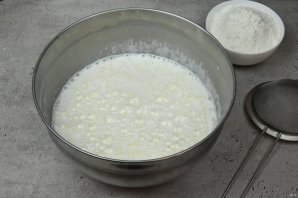 Заварные блинчики на йогурте Заварные блинчики на йогурте