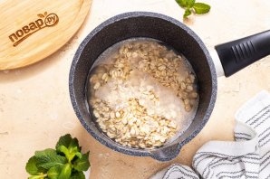 Овсяная каша на воде