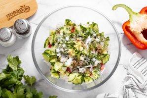 Салат из ледяного гриба