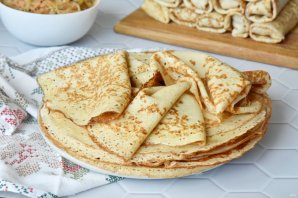 Заварные блинчики на йогурте Заварные блинчики на йогурте