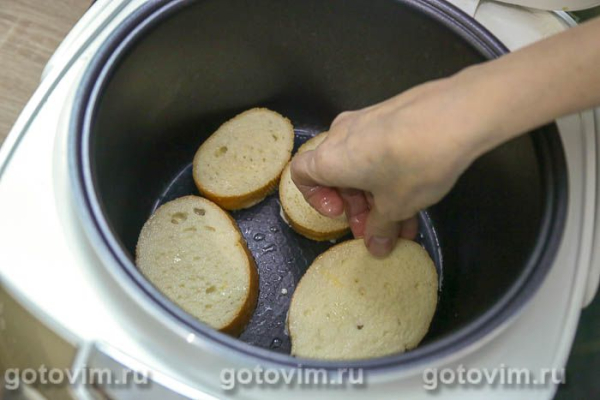 Гренки в мультиварке