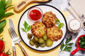 Рубленые котлеты в аэрогриле