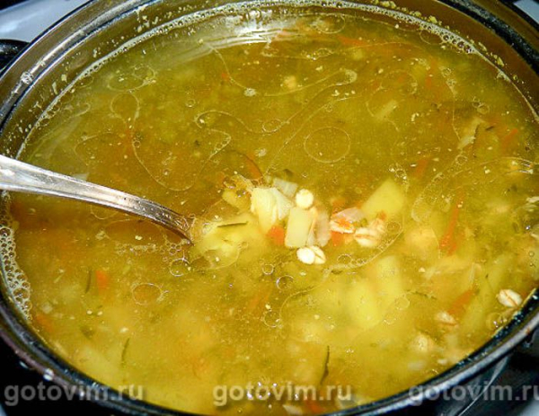 Постный рассольник Постный рассольник