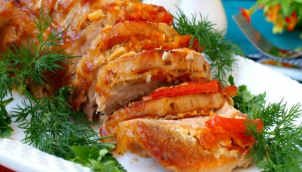 
			Свинина, запечённая в духовке в фольге куском &mdash; 4 рецепта вкусного мяса		