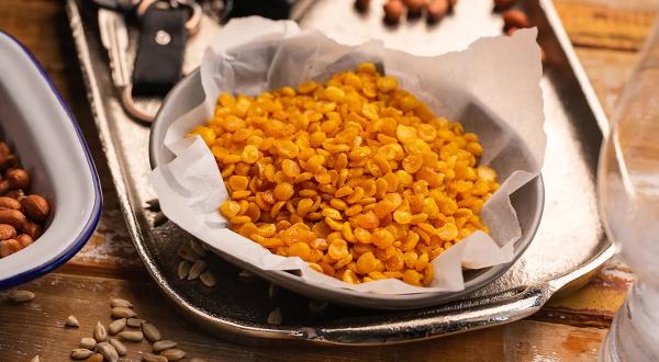 Жареный горох, пошаговый рецепт с фото на 361 ккал