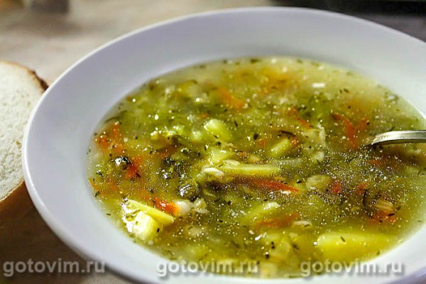 Постный рассольник Постный рассольник