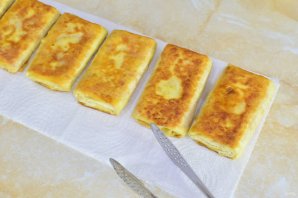 Лаваш с ветчиной и сыром