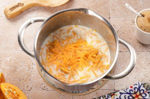 Рисовая каша с тыквой