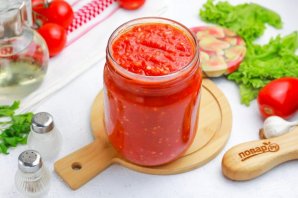 Аджика вареная на зиму из помидоров
