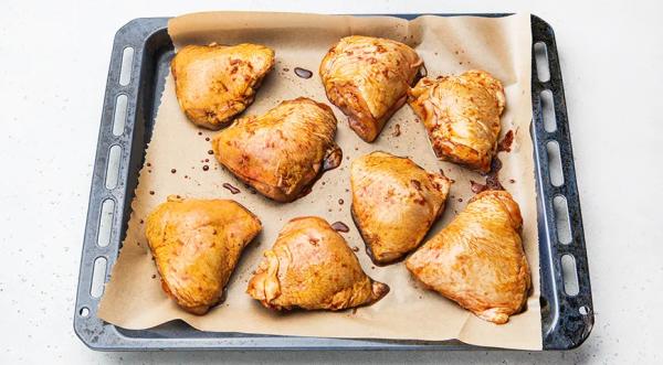 Куриные бедрышки в соевом соусе в духовке, пошаговый рецепт с фото на 294 ккал