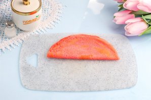 Блинный торт "Роза"