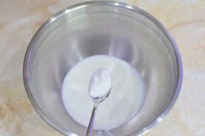 Пирог с мясом на кефире