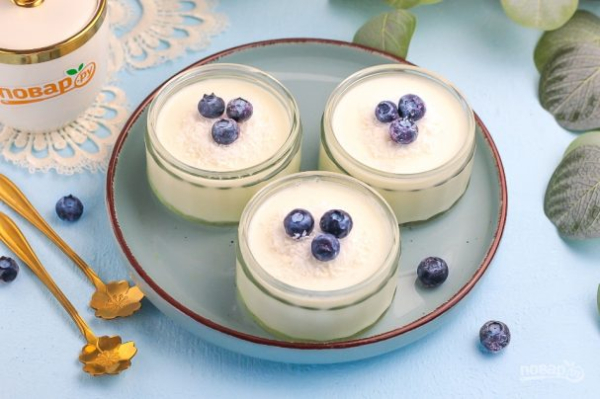 Желе из молока Желе из молока