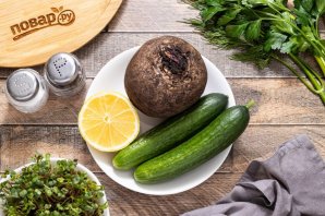 Холодник из свеклы на воде