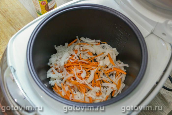 Плов со свининой и картофелем в мультиварке Плов со свининой и картофелем в мультиварке